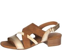 MUSTANG Women's 1494-802 Sandals, Cognac, 38 EU, Cognac, 6 UK