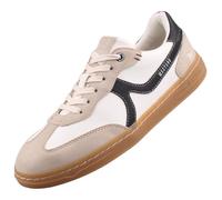 MUSTANG Women's 1511303/19 Lace-up Low Shoe, White Black, 7.5 UK
