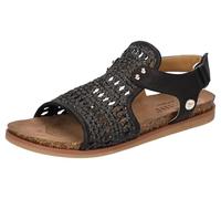 Mustang Women's 1518-805 Sandals, black, 8.5 UK