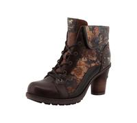 MUSTANG Womens Abstract Floral Boots 15M0162011, Brown Multi, 6 UK
