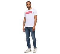 MUSTANG Women's Alex C Logo Tee T-Shirt, General White 2045, S