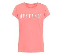 MUSTANG Women's Alina C Logo Tee T-Shirt, Tea Rose 8142, XS