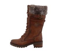 MUSTANG Women's Boots with Zip and Plush 15M0082003, brown, 6 UK