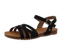 MUSTANG Women's Classic Sandals, Women's Sandals, Black 00001, 6 UK
