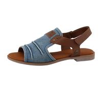 MUSTANG Women's Classic Sandals, Women's Sandals, Blue 01770, 7 UK