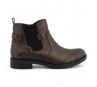 Mustang Women's Golden Brown Classic Chelsea Ankle Boots