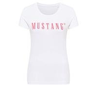 MUSTANG Women's Half Sleeve Print Shirt, General White 2045, XXL