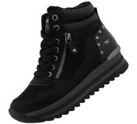 MUSTANG Women's High Top Trainers, black, 8.5 UK
