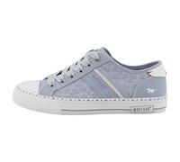MUSTANG Women's Low Sneakers Women's Half Shoes, Blue 00270, 7 UK