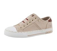 MUSTANG Women's Low-Top Trainers, Women's Low Shoes, Beige 00006, 6 UK