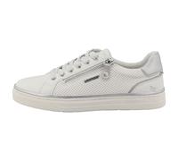 MUSTANG Women's Low-Top Trainers, Women's Low Shoes, White 00002, 7 UK