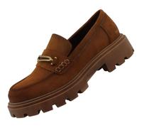 MUSTANG Women's Moccasin, Cognac, 7 UK