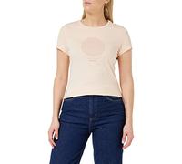 MUSTANG Women's Style Alexia C Chestprint T-Shirt, Bisque 7262, XL