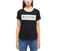 Mustang Womens Style Alma T-Shirt, Black 4142, S UK