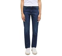 MUSTANG Women's Style Crosby Relaxed Slim Jeans, Dark Blue 802, 32W x 34L