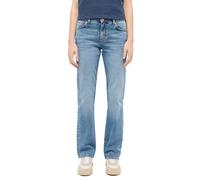 MUSTANG Women's Style Crosby Relaxed Straight Jeans, Blue, 28W x 34L
