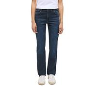 MUSTANG Women's Style Crosby Relaxed Straight Jeans, Dark Blue 882, 33W x 34L