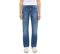 MUSTANG Women's Style Crosby Relaxed Straight Jeans, Medium Blue 582, 27W x 34L