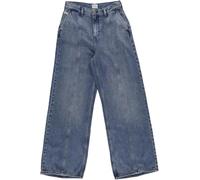 MUSTANG Women's Style Luise Wide Front Seam Jeans, Medium Blue 581, 31W x 32L