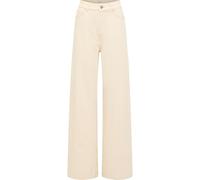 MUSTANG Women's Style Luise Wide Jeans, Beige 2014-111, 30W x 32L