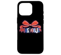 Mustangs Team Pride Bow Graphic Case for iPhone 16 Pro