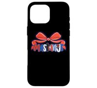 Mustangs Team Pride Bow Graphic Case for iPhone 16 Pro Max