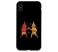 Mustard Boxing Fight With Ketchup Case for iPhone XS Max