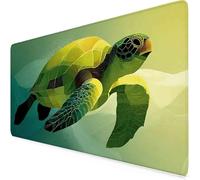 Mustard Color Mouse Pad Animal Large Mouse Mat, Gaming Desk Mat Soft Smooth Surface and Anti-Slip Rubber Base Waterproof Soft Cloth, Desk Accessories for Men, Office (Mustard Color 70 x 30cm) v2577