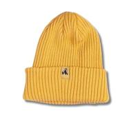 Mustard Organic Cotton Beanie by Swole Panda