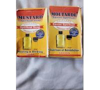 Mustard Spiritual Soap, Healing and Blessing Savon, 2-Pack