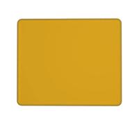 Mustard Yellow Printed Mouse Pad,Waterproof Non-Slip Rubber Base Square Mousepad for Computer Laptop Wireless Mouse Office Mouse Mat Gaming Mouse Pad