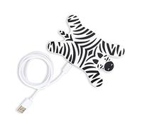 Mustard Zebra Phone Charger Wireless Charging Pad 5W Compatible with Apple iPhone 12/12 Pro/11/11 Pro Max/XS Max/XR/XS/X/8/8+/Se, Samsung Galaxy S21/S21 Ultra/S20/S10/S9/S8, Huawei, Xiaomi