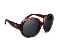Mustavo Tortoise Shell Ladies Sunglasses Oversized Eyewear Womens For HerLeopard Print with Black Lenses Vintage Retro Designer Fashion Accessory UV400