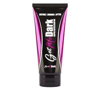 MustBDark Get Me Dark 200ml Sunbed Tanning Accelerator Cream | Tyrosine & Hyaluronic Acid Formula With Aloe Vera, Cocoa Butter & Shea Butter | Deep Radiant Tan for All Skin Types