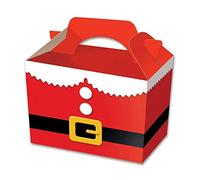 MustBeBonkers Crafts 10 x Santa Suit - Treat Cupcake Boxes
