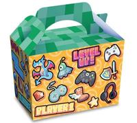 MustBeBonkers Gaming Party Food Boxes - Children's Gaming Meal Bag Plate Box (15)