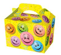 MustBeBonkers Happy Smile Face Birthday Food Meal Loot Party Boxes Gift Favour Box (8)