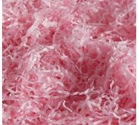 MustBeBonkers Packs of Acid Free Shredded Tissue Paper Shred! Gift Hamper Stuffing Filler (Light Pink, 50g)