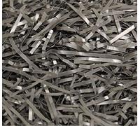 MustBeBonkers Packs of Acid Free Shredded Tissue Paper Shred! Gift Hamper Stuffing Filler (Silver, 20g)