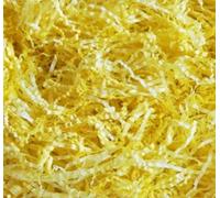 MustBeBonkers Packs of Acid Free Shredded Tissue Paper Shred! Gift Hamper Stuffing Filler (Yellow, 500g)