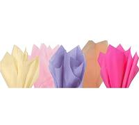 MustBeBonkers Tissue Wrapping Paper - 18GSM Colour Fast Acid Free - 35 x 45cm (Girls Mix, 5)