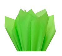 MustBeBonkers Tissue Wrapping Paper - 18GSM Colour Fast Acid Free - 35 x 45cm (Green (Grass), 10)