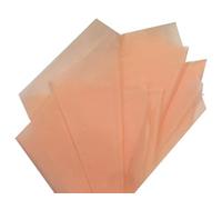 MustBeBonkers Tissue Wrapping Paper - 18GSM Colour Fast Acid Free - 35 x 45cm (Peach, 200)