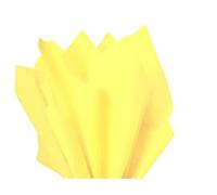 MustBeBonkers Tissue Wrapping Paper - 18GSM Colour Fast Acid Free - 35 x 45cm (Yellow (Light), 25)