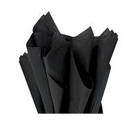 MustBeBonkers Tissue Wrapping Paper Sheets - 16gms - Acid Free - 50x75 cm (Black, 10)