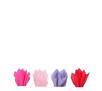 MustBeBonkers Tissue Wrapping Paper Sheets - 16gms - Acid Free - 50x75 cm (Valentines Mix, 100)