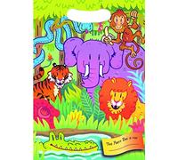 MustBeBonkers x30 BIRTHDAY PARTY GOODIE BAGS - RECYCLABLE PLASTIC CELLO LOOT TREAT GIFT BAG (Zoo)