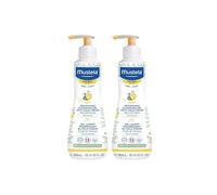 Mustela Nourishing Cleansing Gel with Cold Cream 300ml - Pack of 2 | Gentle Baby Wash for Dry & Sensitive Skin | Hydrating Formula with Natural Ingredients