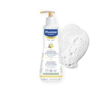 Mustela Nourishing Washing Gel, 300ml - Gentle Cleanser with Cold Cream for Dry and Sensitive Skin, Soap-Free and Dermatologically Tested