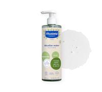 Mustela Organic Micellar Water, Olive Oil and Aloe Vera, Face, Nappy Change, Makeup, Baby, Whole Family - Gentle Cleansing without Rinsing, 99% Ingredients of Natural Origin (400 ml)